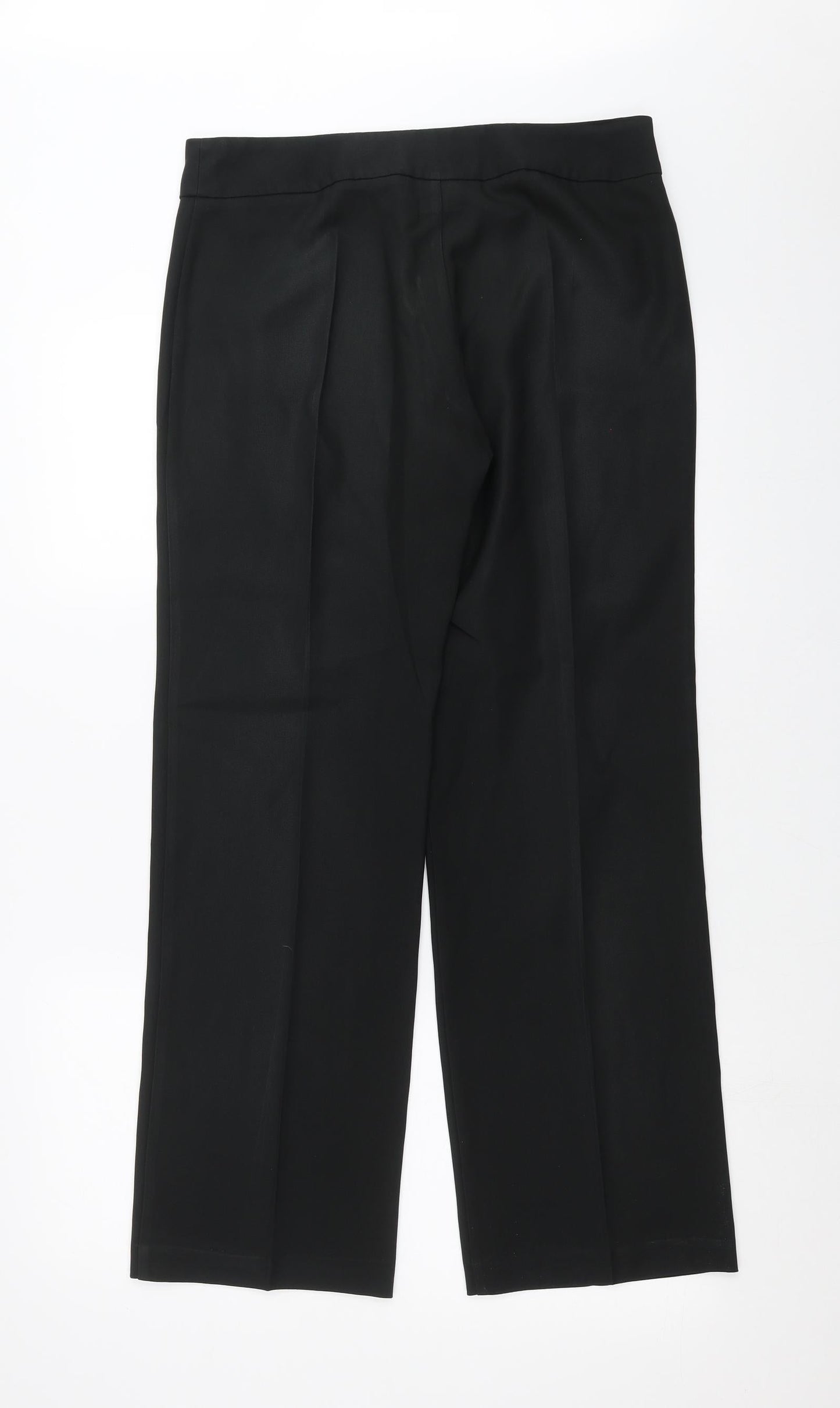 Inline Womens Black   Trousers  Size 12 L29 in