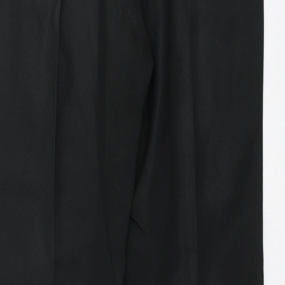 Inline Womens Black   Trousers  Size 12 L29 in