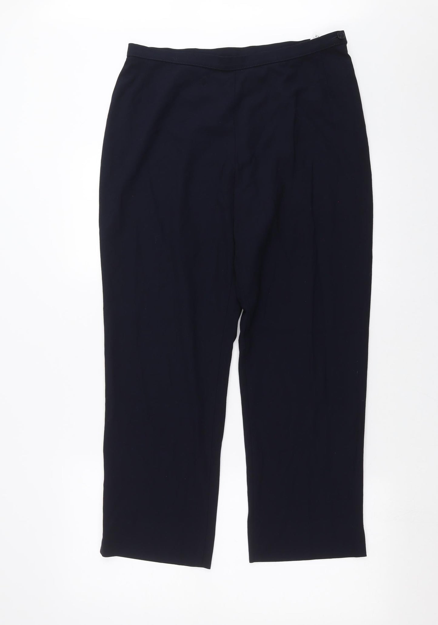 Marks and Spencer Womens Blue   Trousers  Size 16 L26 in