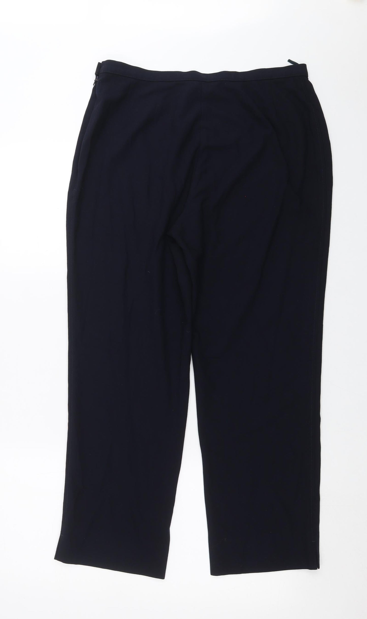 Marks and Spencer Womens Blue   Trousers  Size 16 L26 in