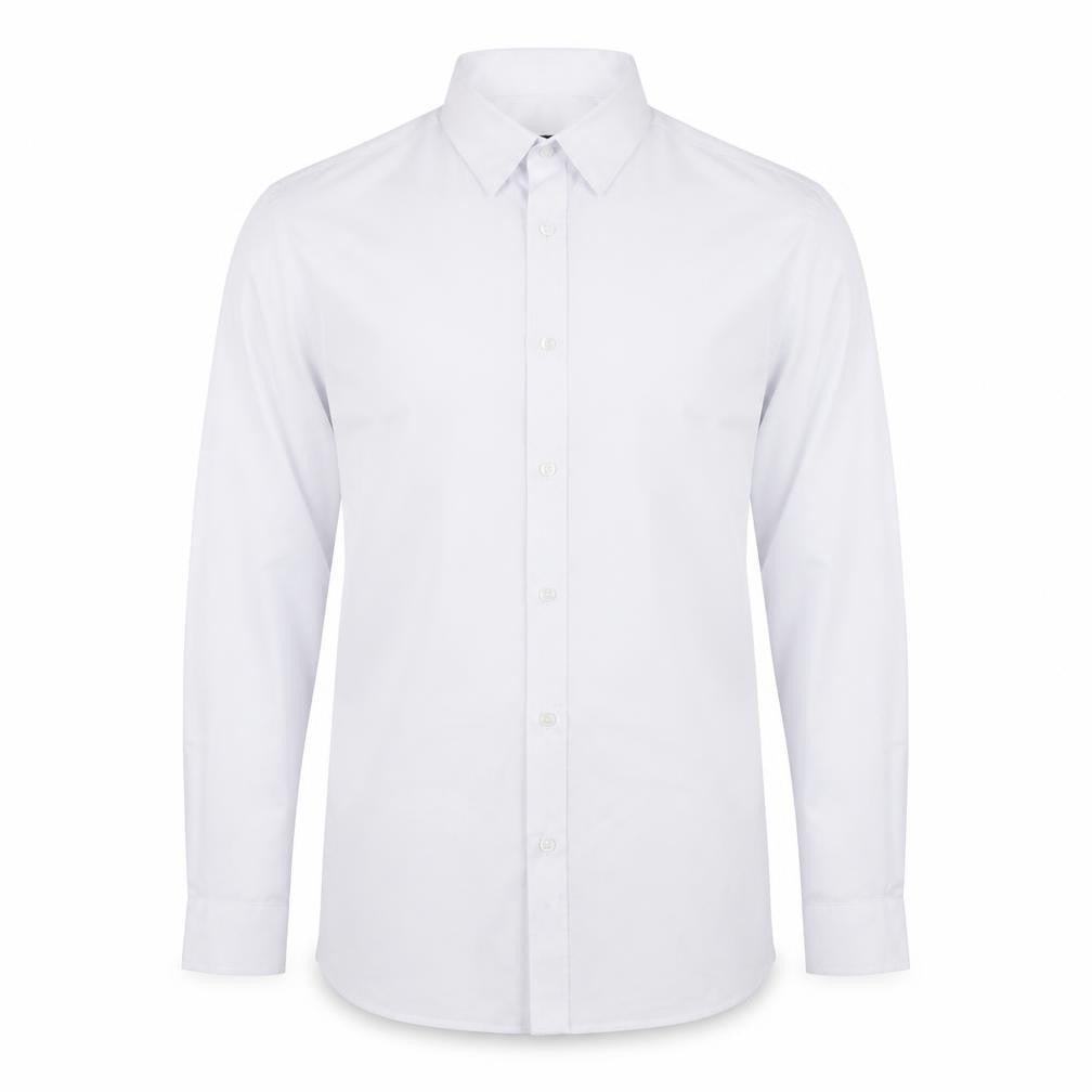 Jacamo Mens White    Button-Up Size 17