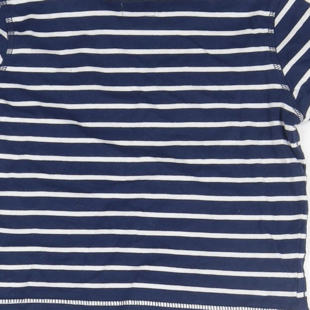 F&F Baby Blue Striped  Basic T-Shirt Size 12-18 Months