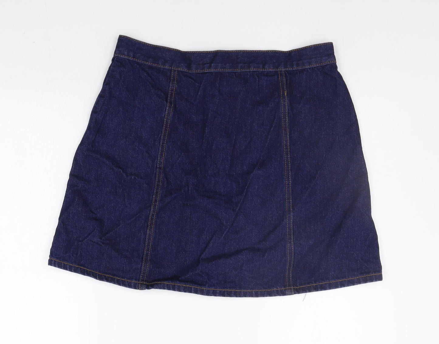 Cooperative Womens Blue   A-Line Skirt Size M