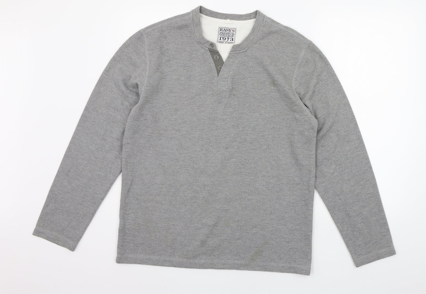 Easy Womens Grey   Pullover Jumper Size L