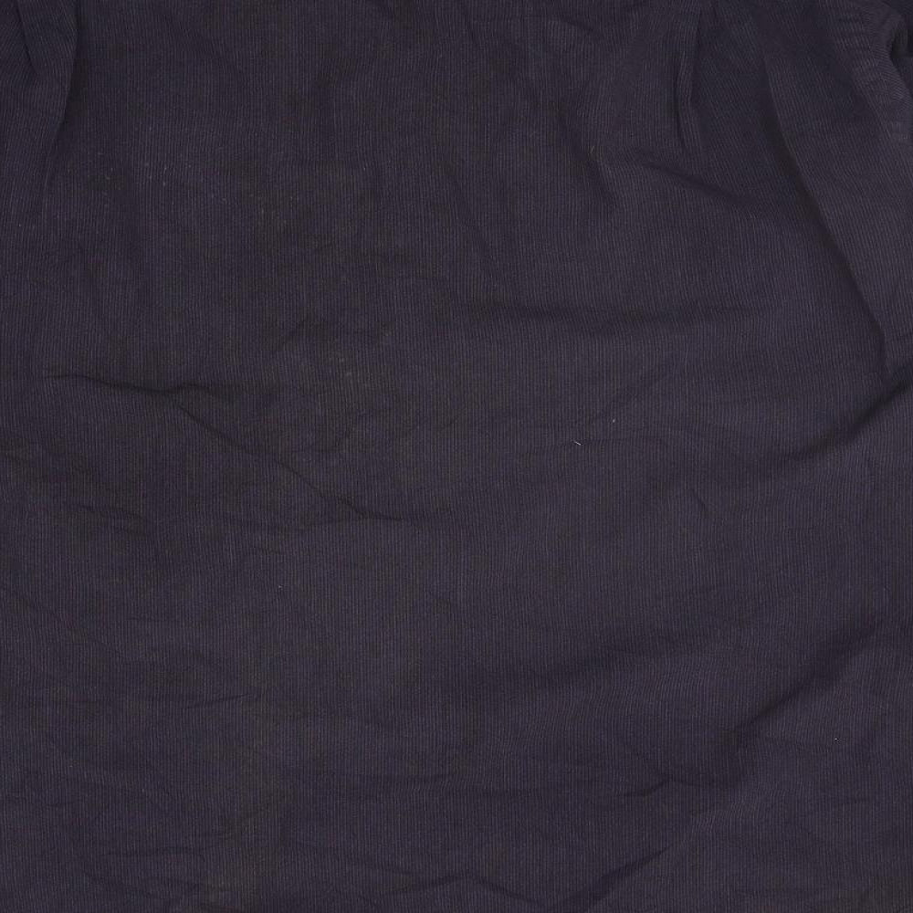F&F Mens Black    Button-Up Size 17.5