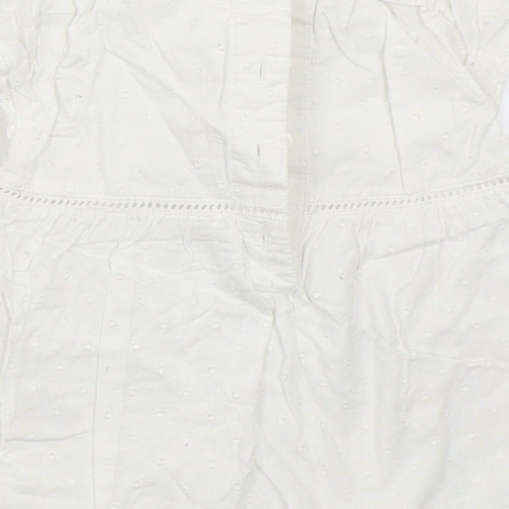 NEXT Girls White   Fit & Flare  Size 3-6 Months