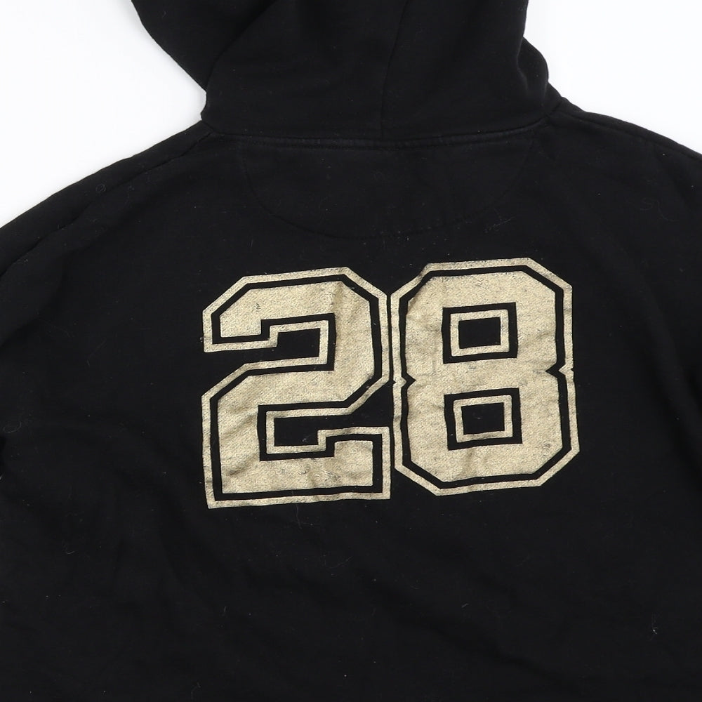 Disney Girls Black   Pullover Hoodie Size 12 Years  - mickey mouse
