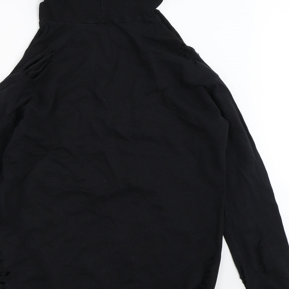 Select Womens Black   Pullover Hoodie Size 10