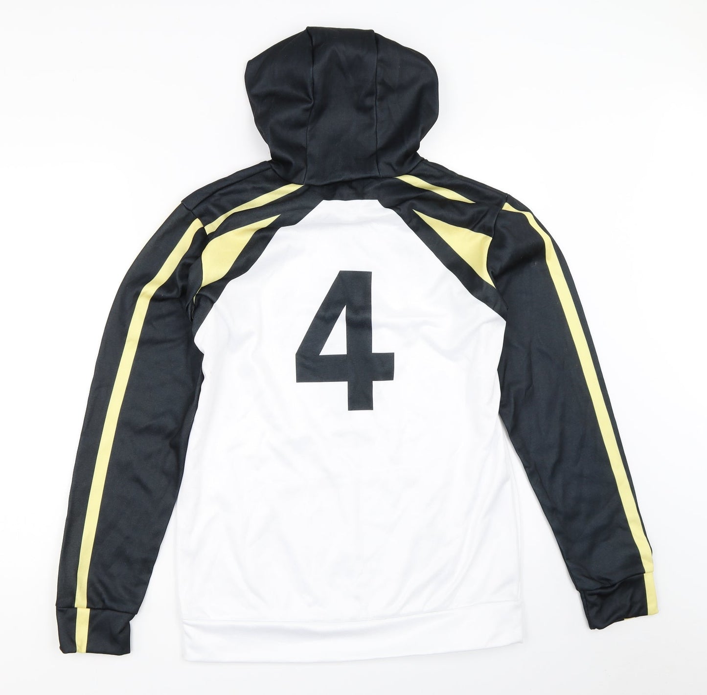 Preworn Mens Black   Pullover Hoodie Size M