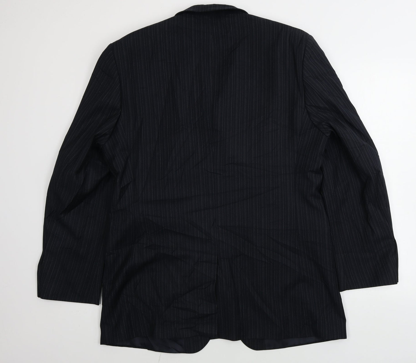 Burton  Mens Black Striped  Jacket Blazer Size 42