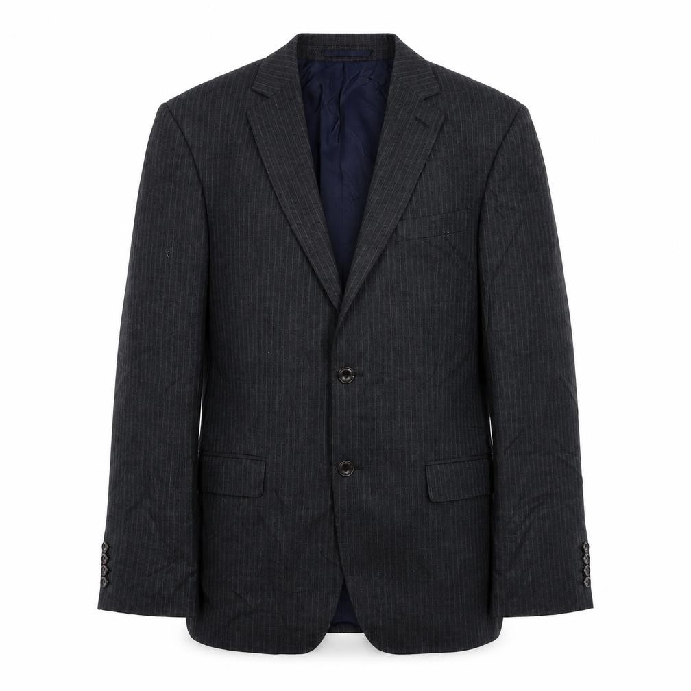 Marks and Spencer  Mens Grey Striped  Jacket Blazer Size 38