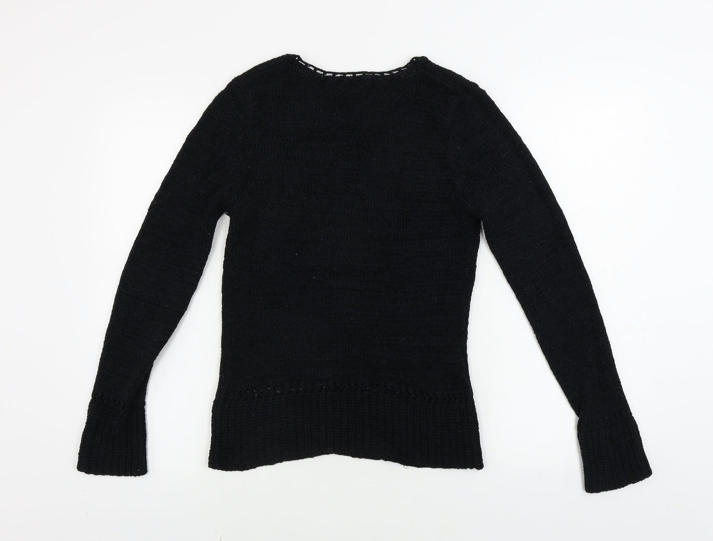 Editions   Womens Black   Pullover Jumper Size 10