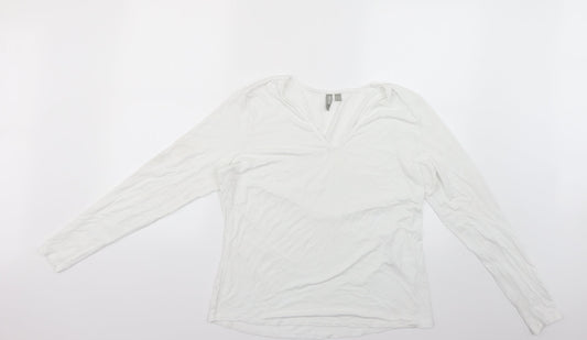 ASOS Womens White   Basic T-Shirt Size 16