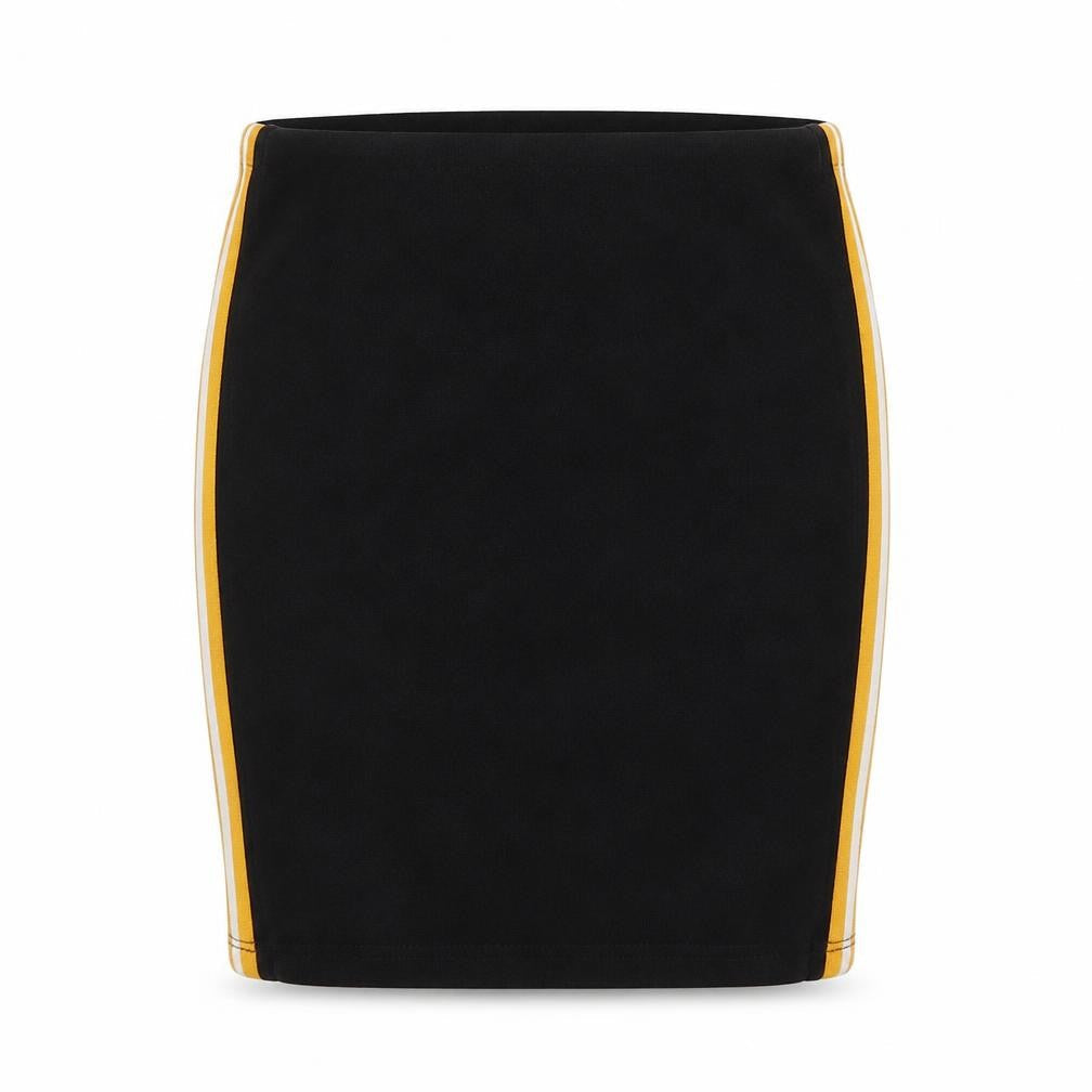New Look Girls Black Striped  Mini Skirt Size 9 Years