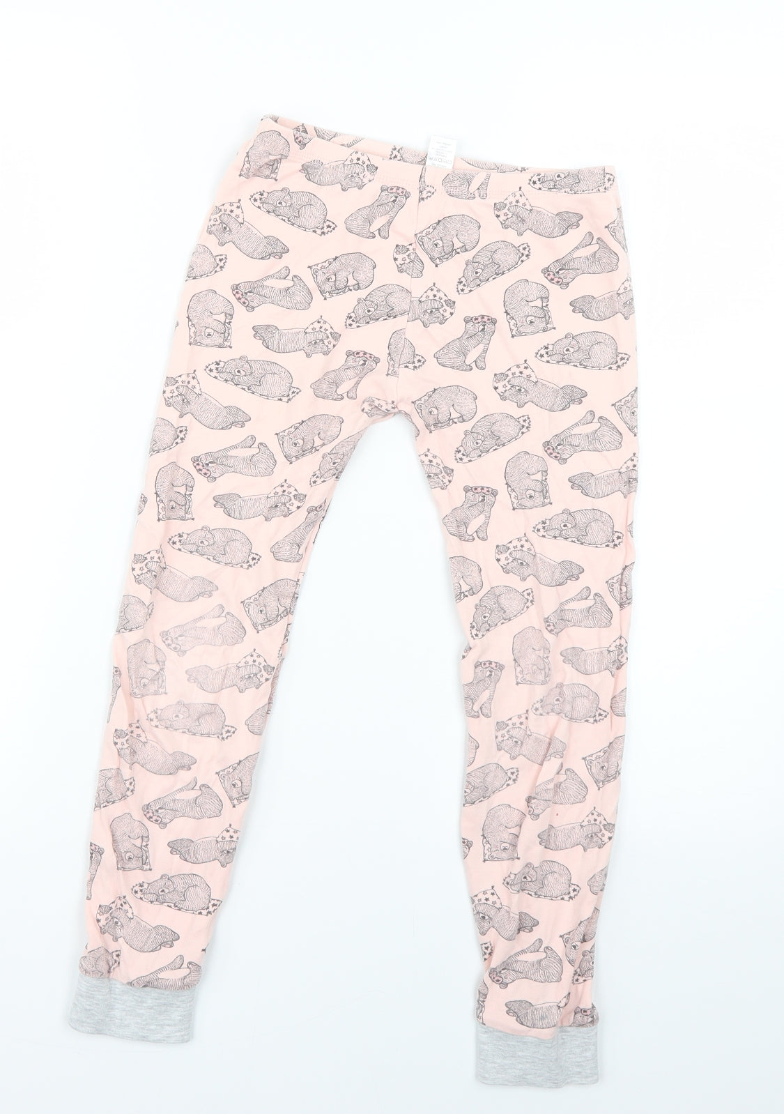 George Girls Pink Geometric  Jegging Trousers Size 9-10 Years