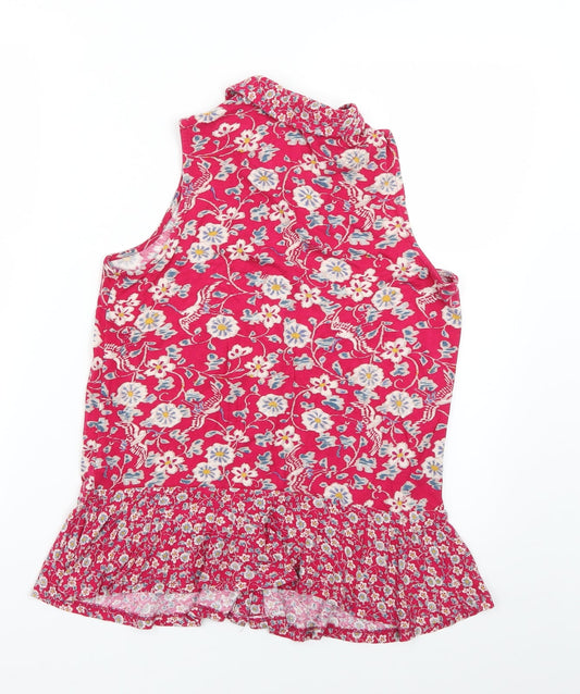 Monsoon Womens Multicoloured Floral  Basic Blouse Size 8