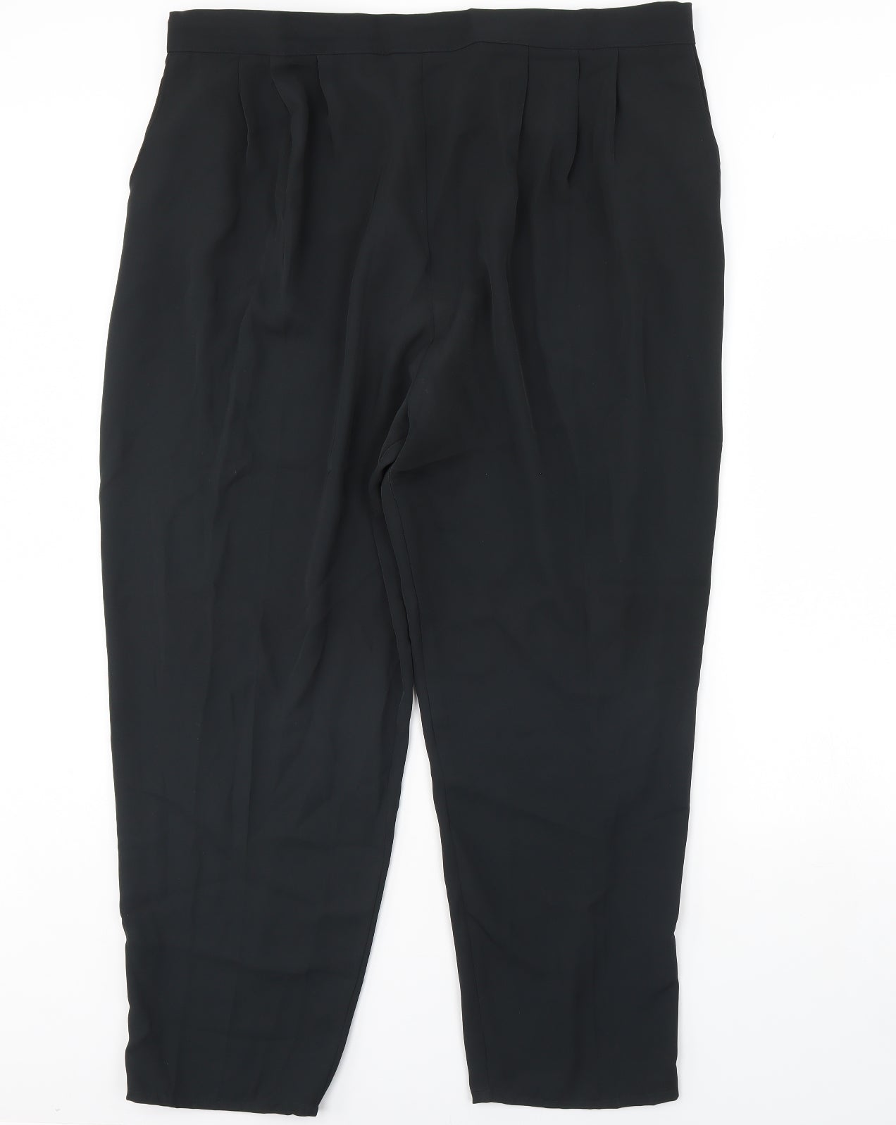 Preworn Womens Black   Trousers  Size 28 L31 in