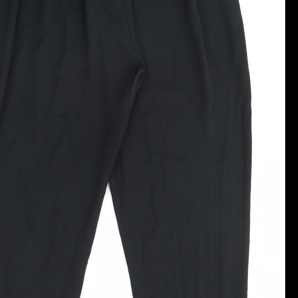Preworn Womens Black   Trousers  Size 28 L31 in