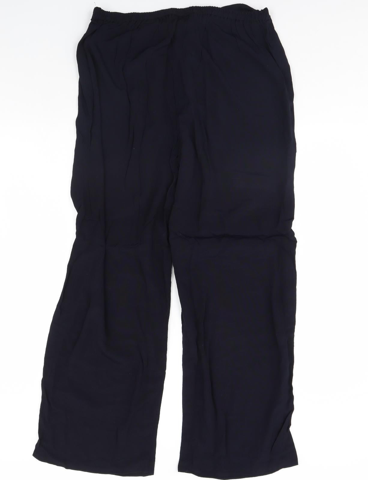 Hamells Womens Blue   Trousers  Size 18 L32 in
