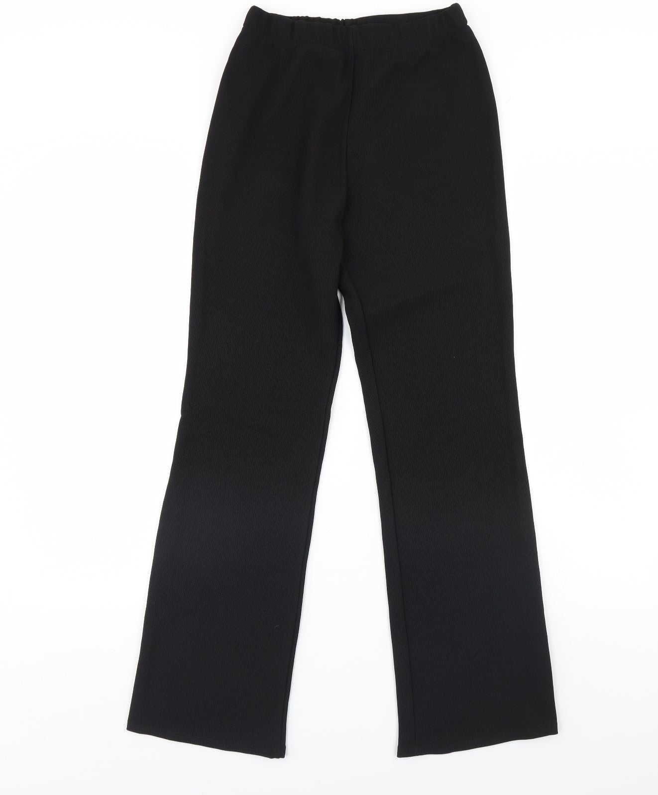 Preworn Womens Black   Trousers  Size 10 L28 in