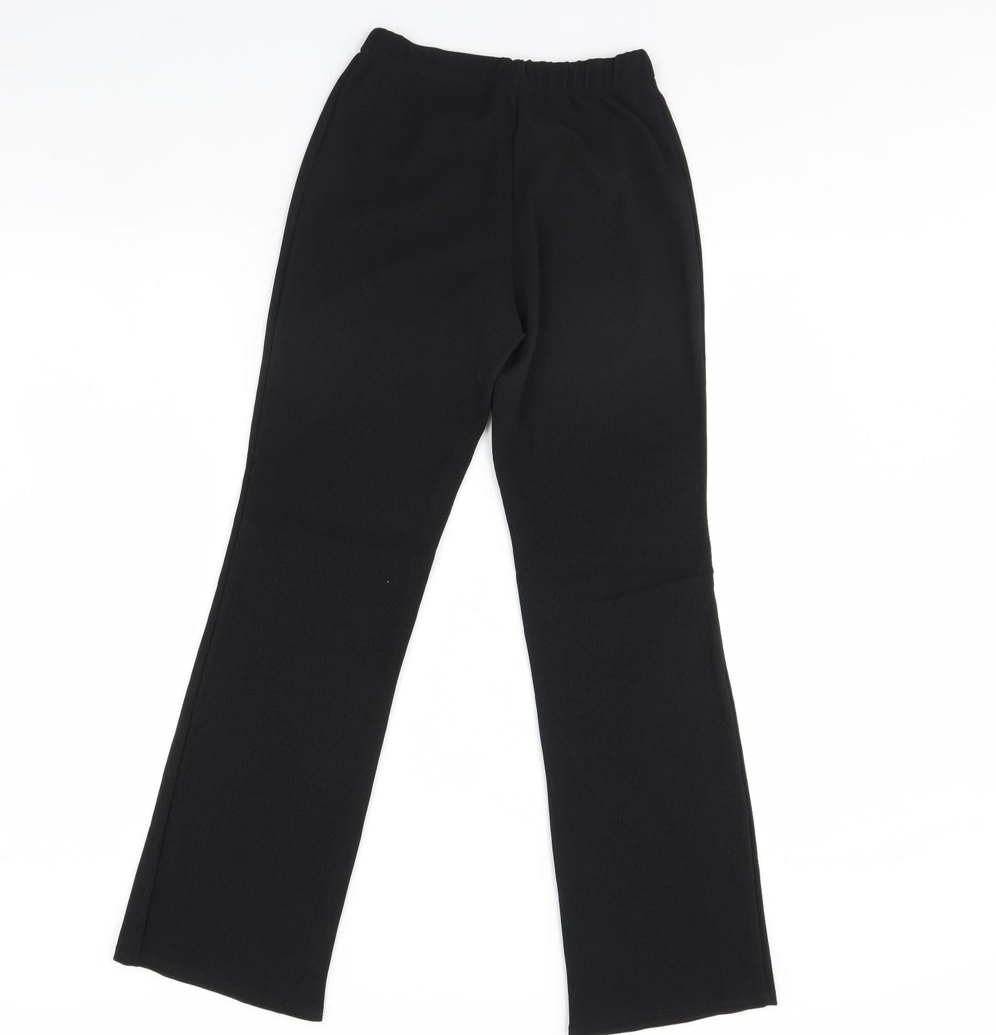 Preworn Womens Black   Trousers  Size 10 L28 in