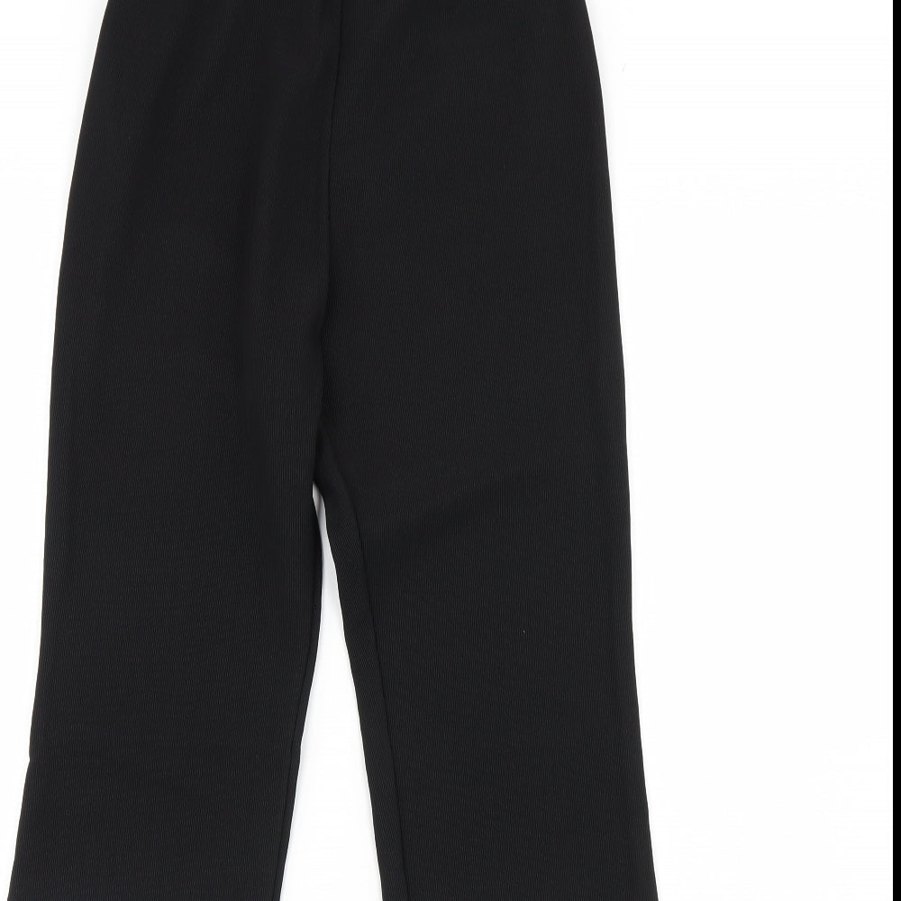 Preworn Womens Black   Trousers  Size 10 L28 in