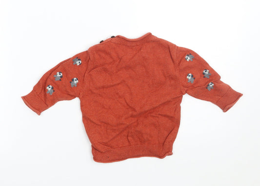 NEXT Baby Brown   Pullover Jumper Size 3-6 Months