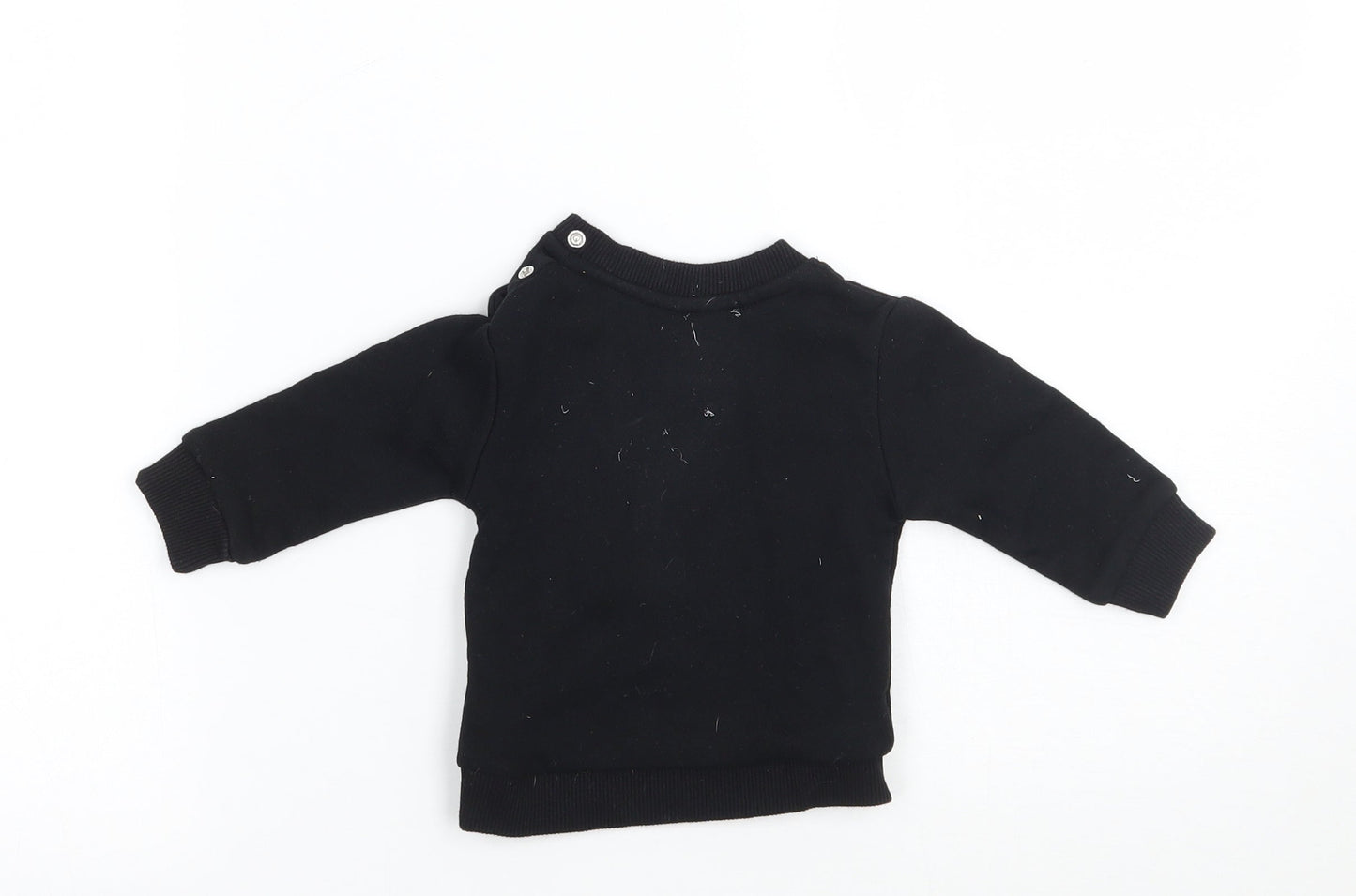 Gem look Baby Black   Pullover Jumper Size 3-6 Months