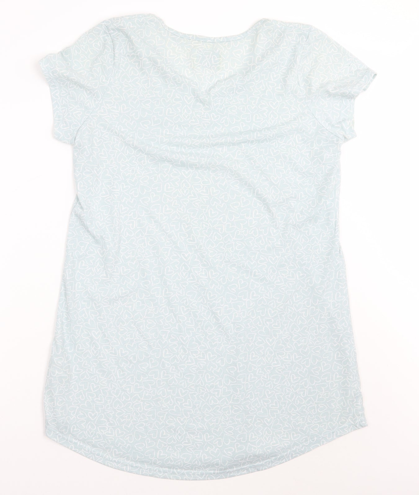 Matalan Womens Blue Geometric  A-Line  Size M