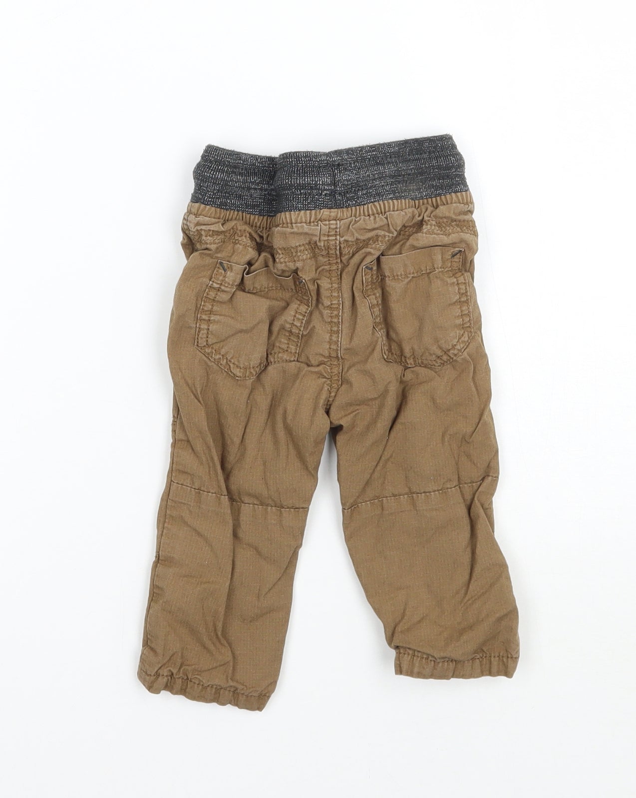 Matalan Boys Brown   Cargo Trousers Size 3-6 Months