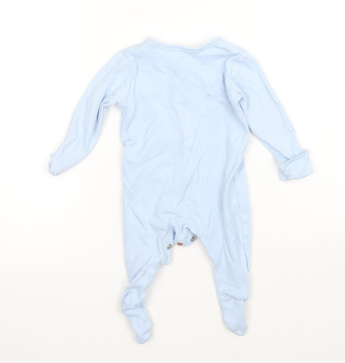 George Baby Blue   Babygrow One-Piece Size 0-3 Months