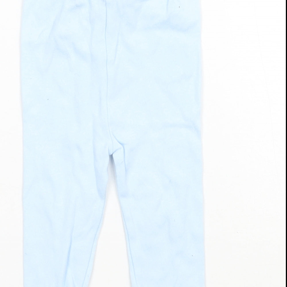 Bebe bonito Baby Blue   Capri Leggings Size 0-3 Months