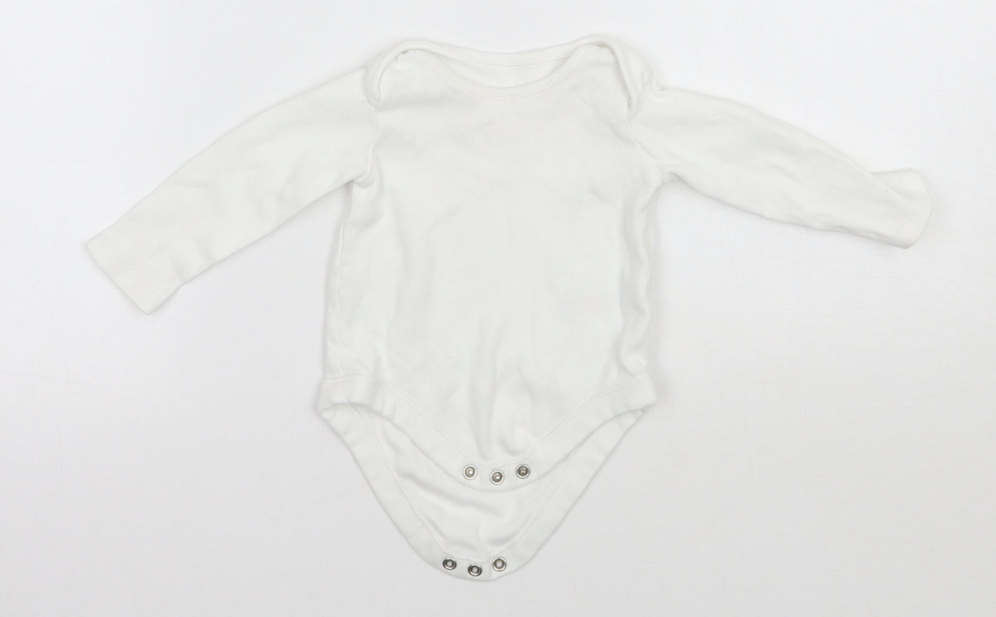 George Baby White   Babygrow One-Piece Size 0-3 Months