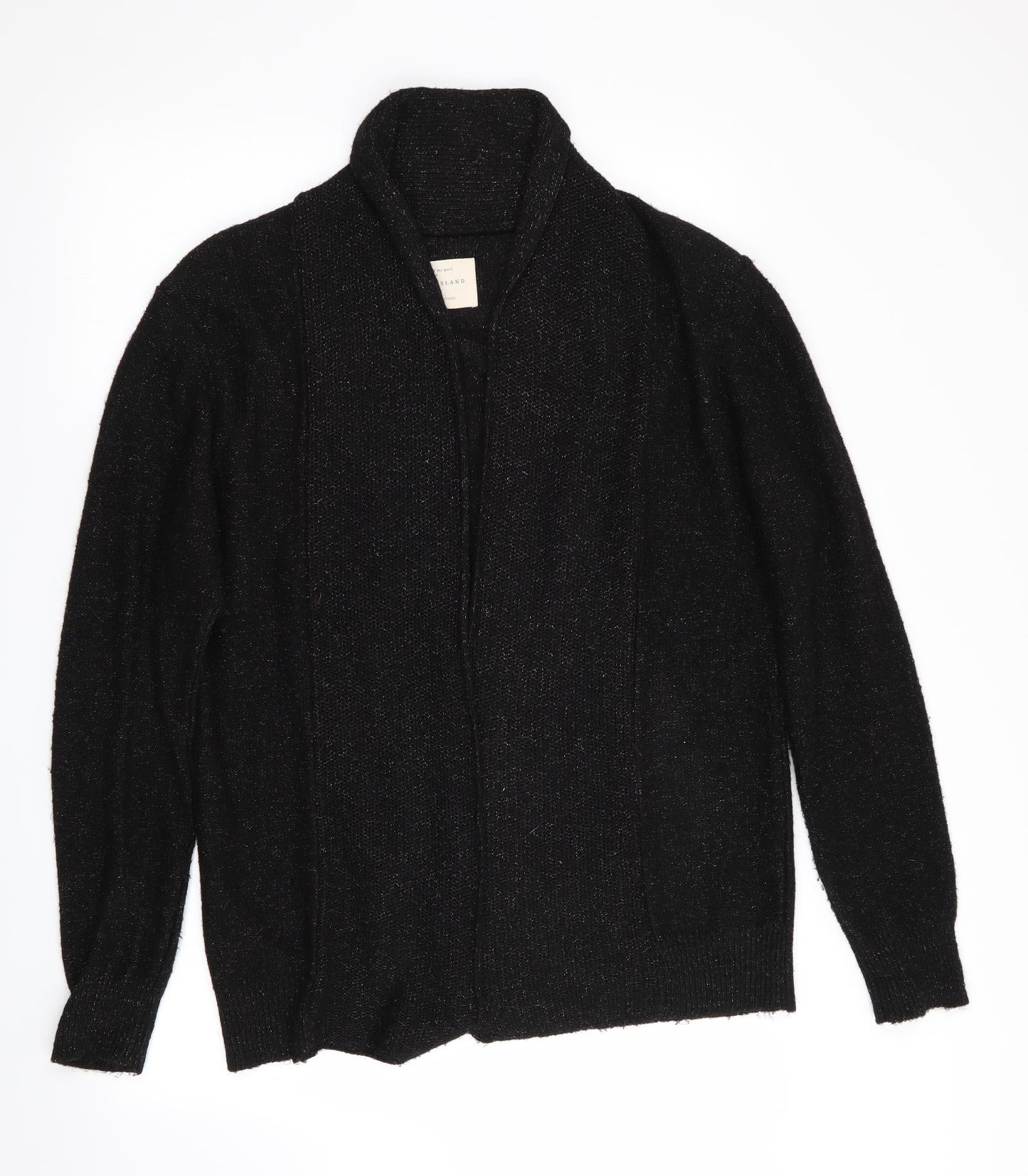 River Island Womens Black   Cardigan Jumper Size L