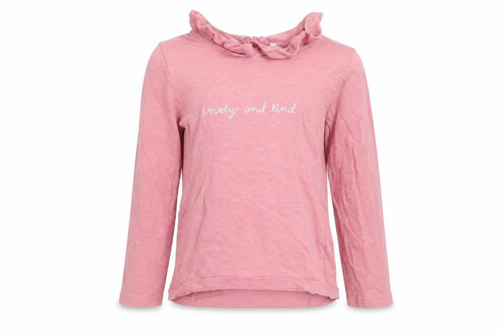 TU Girls Pink   Basic T-Shirt Size 5-6 Years  - Lovely and Kind