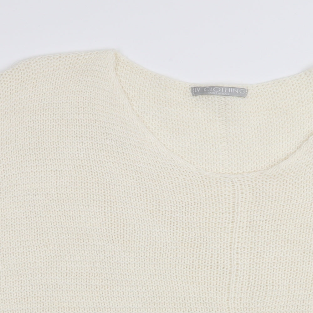 LV Clothing Womens Ivory   Pullover Jumper