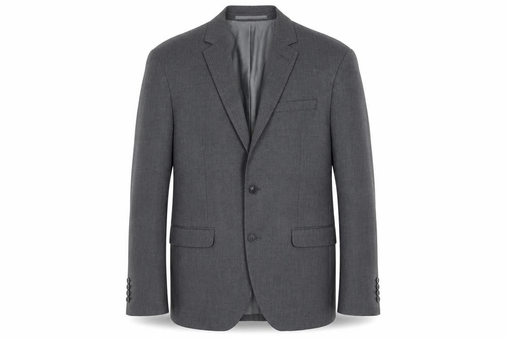 George Mens Grey   Jacket Suit Jacket