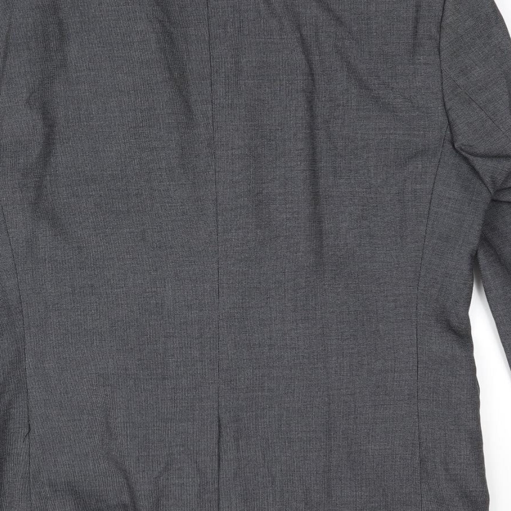 George Mens Grey   Jacket Suit Jacket
