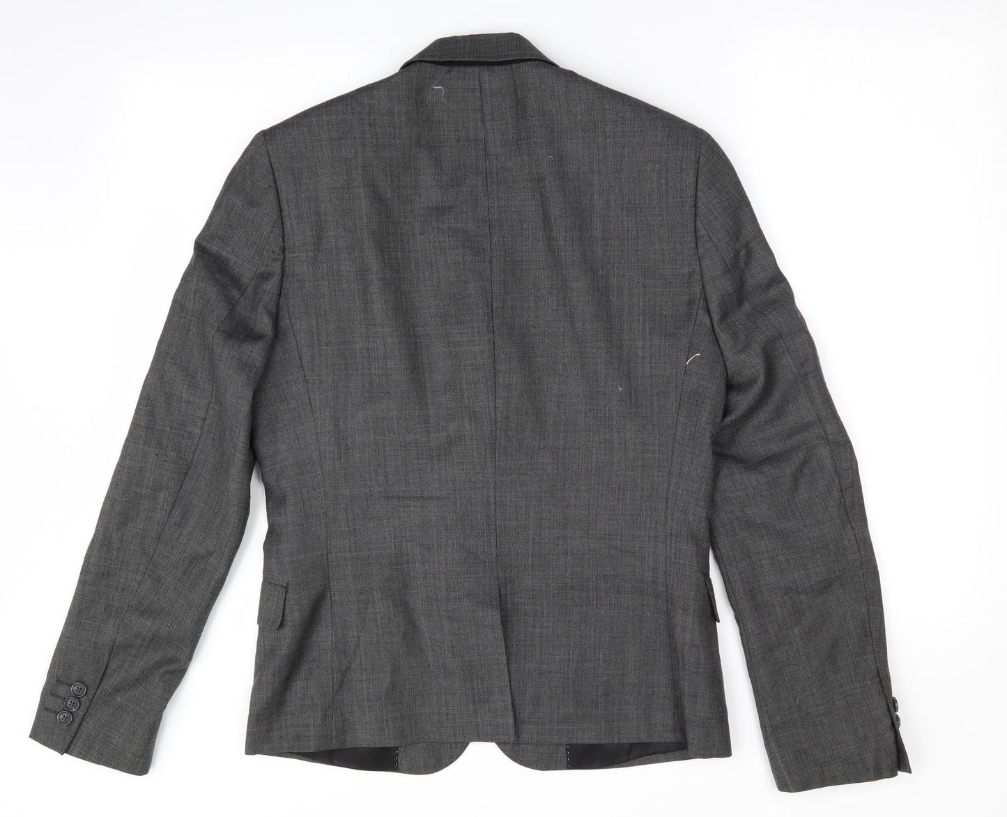 H&M Mens Grey   Jacket Blazer Size 36