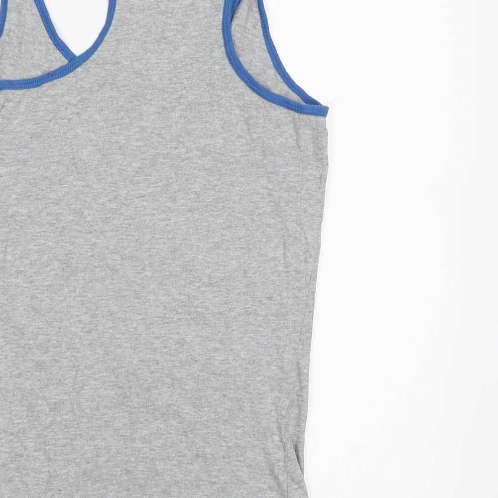 Primark Womens Grey   Cami Pyjama Top Size 8  - Mickey