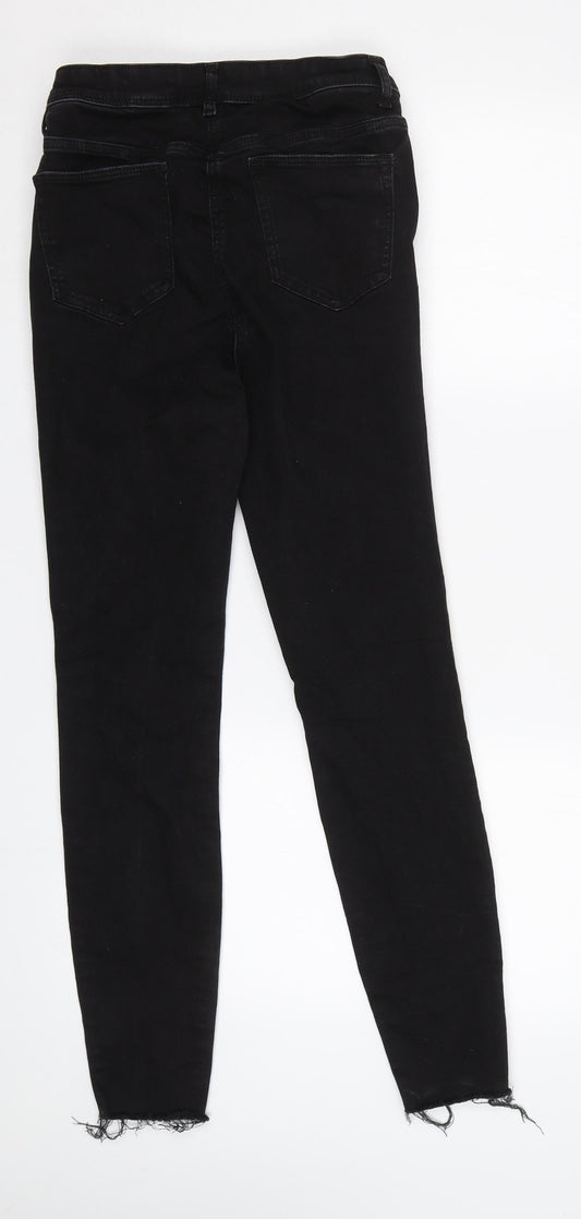 NEXT Womens Black   Skinny Jeans Size 8 L28 in