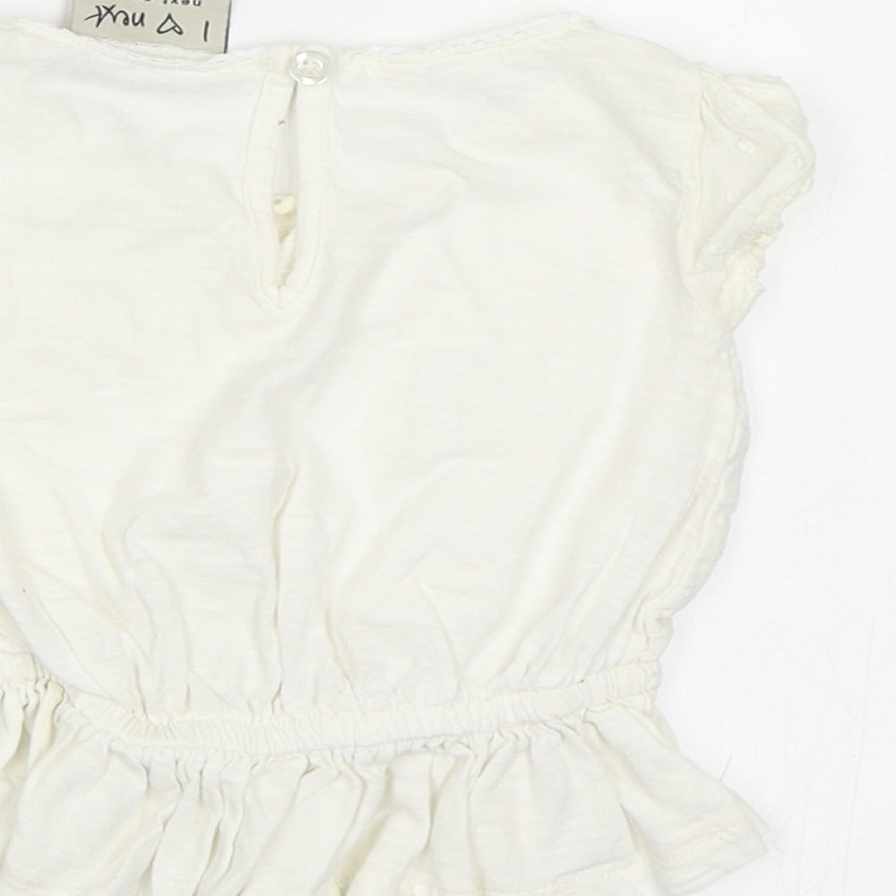 NEXT Baby White   Basic Blouse Size 3-6 Months