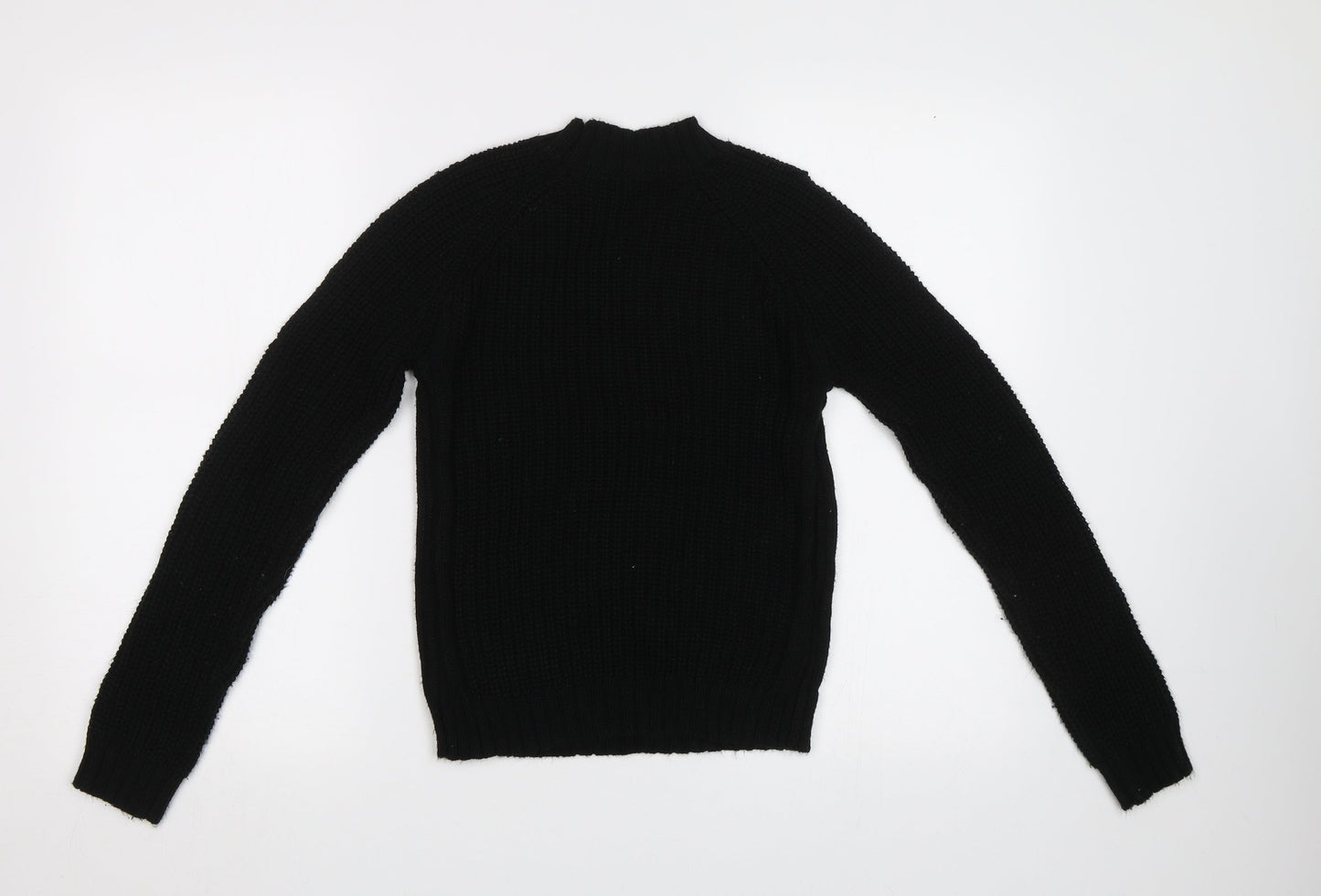 Miss E-vie Girls Black   Pullover Jumper Size 11-12 Years