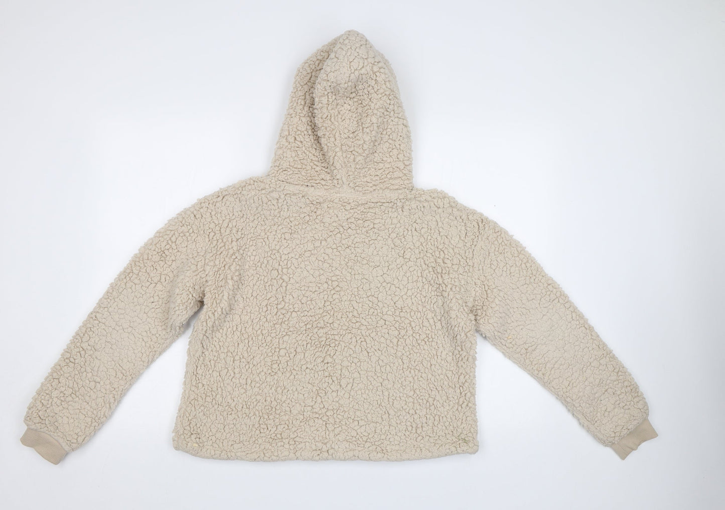 H&M Girls Beige   Pullover Hoodie Size 14-15 Years