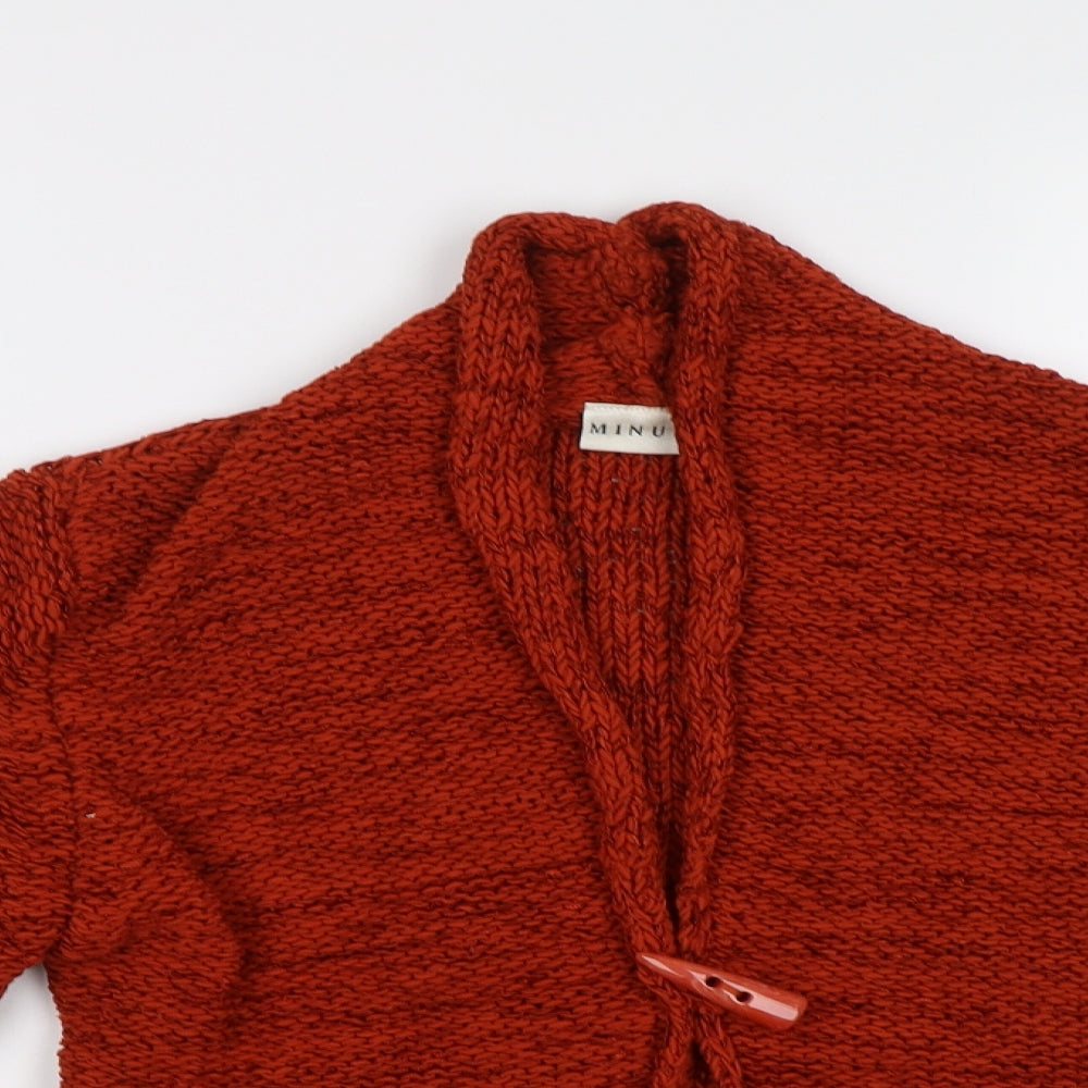 Minuet Womens Brown   Cardigan Jumper Size 12