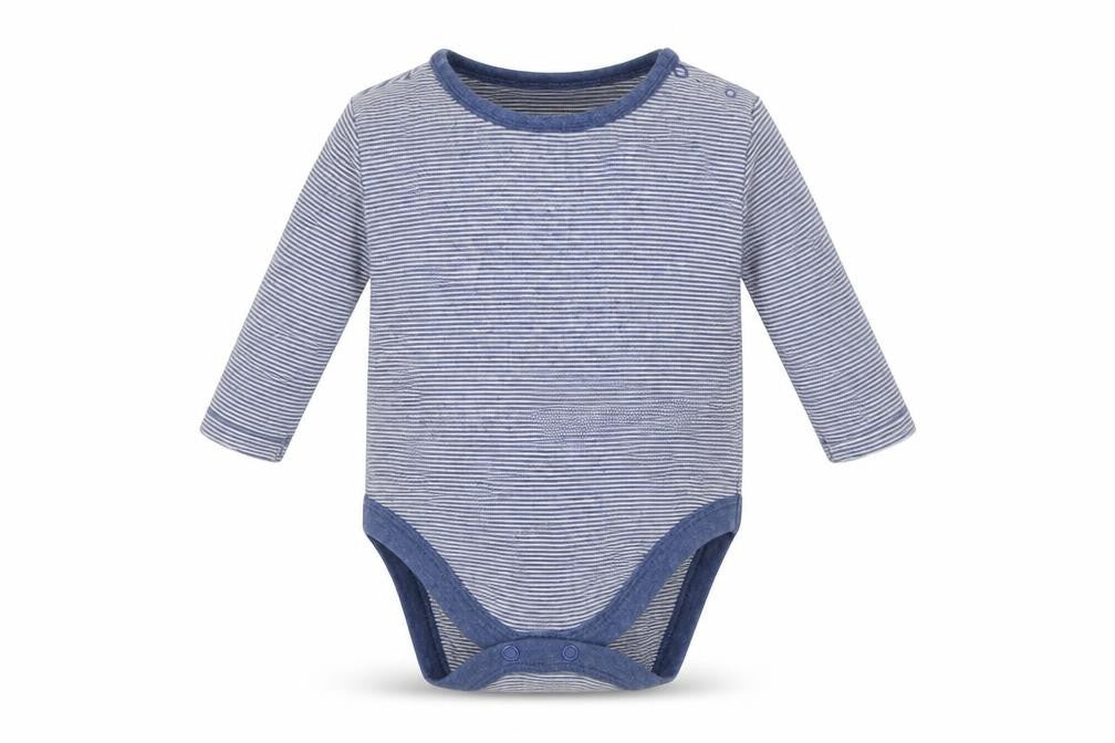 NEXT Baby Blue Striped  Romper One-Piece Size 0-3 Months