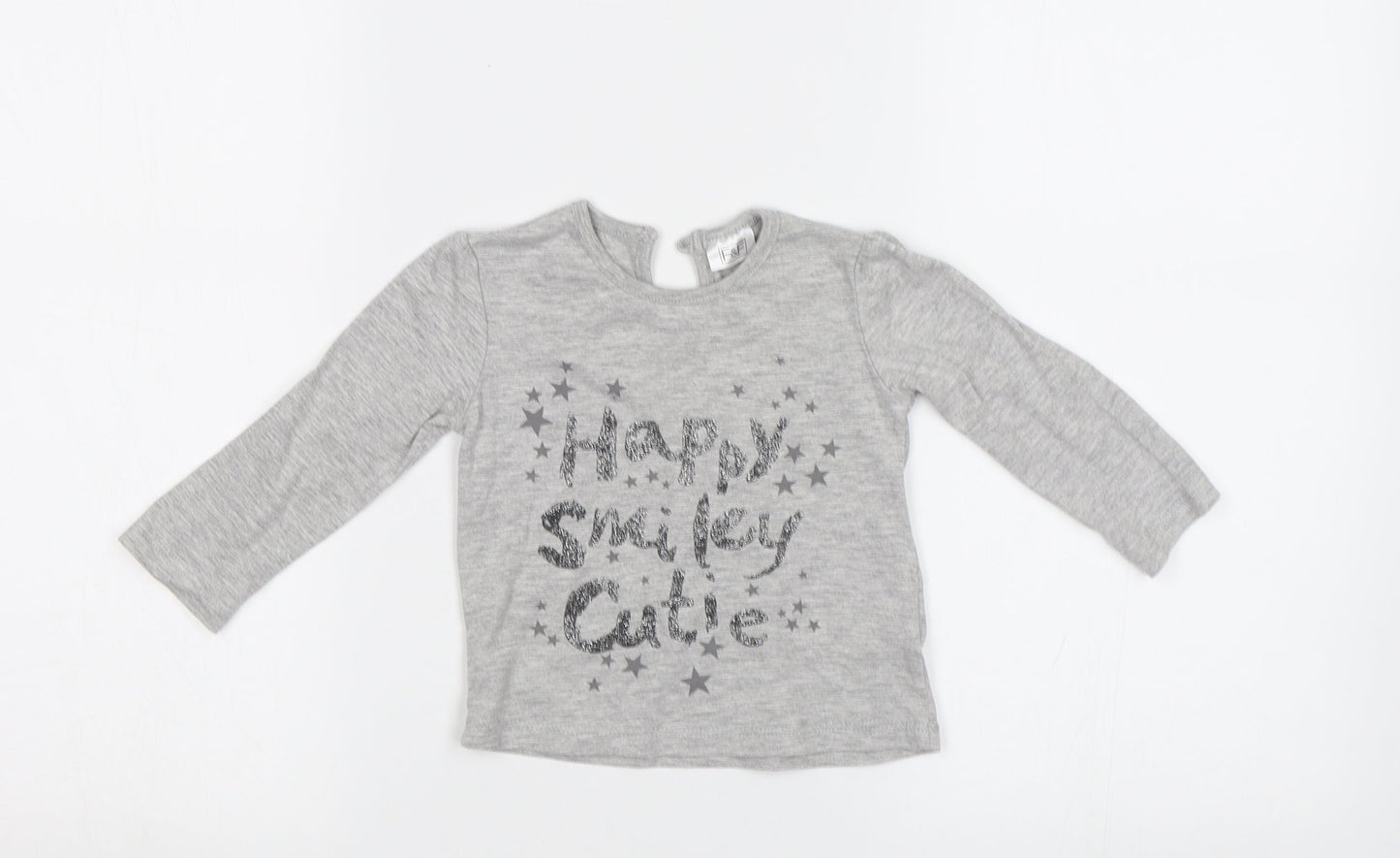 F&F Baby Grey   Basic T-Shirt Size 6-9 Months