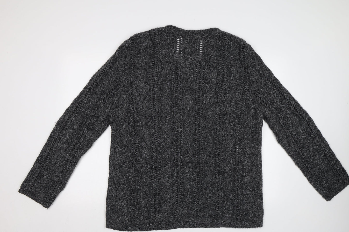 River Island Womens Grey   Pullover Jumper Size L