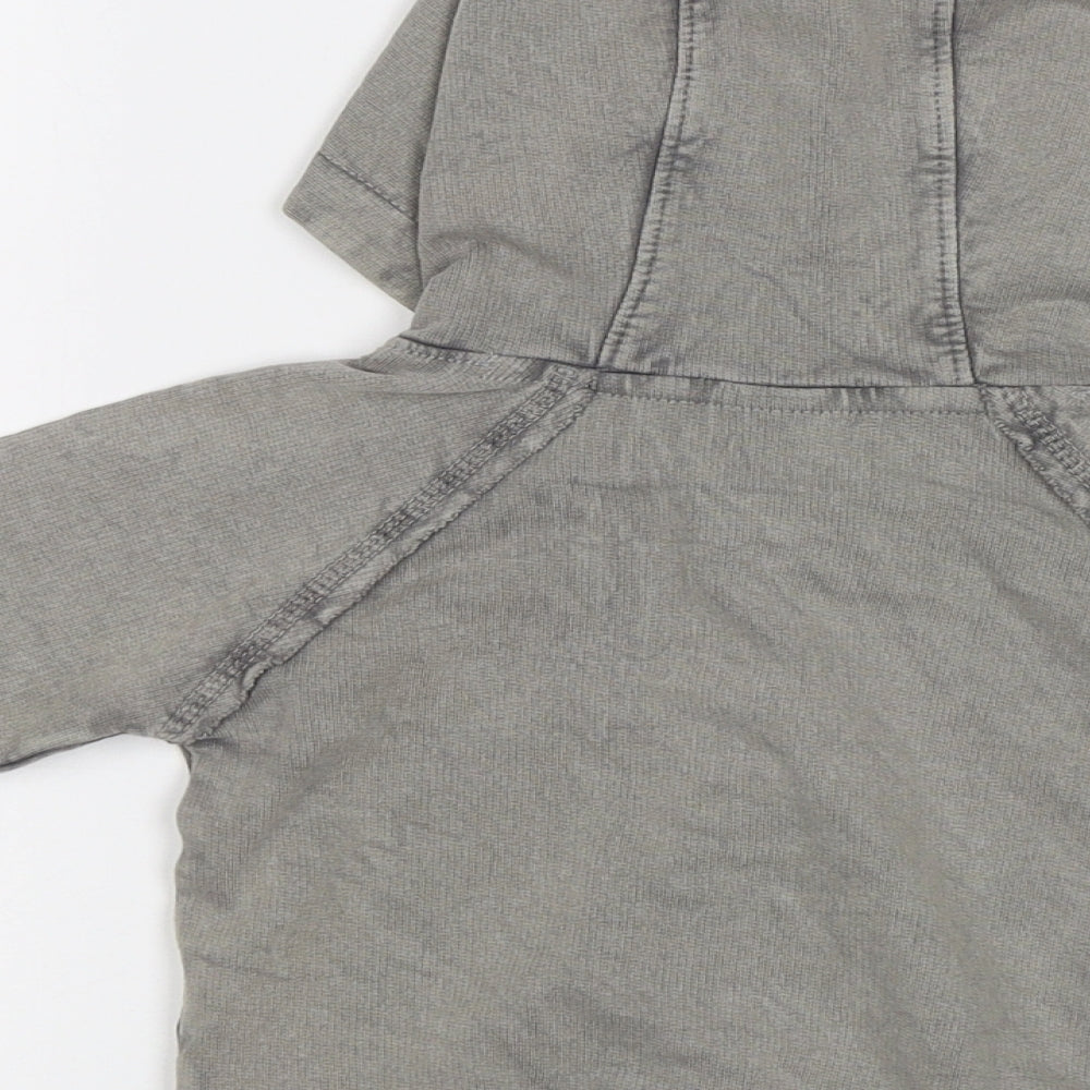 NEXT Baby Grey   Full Zip Jumper Size 6-9 Months