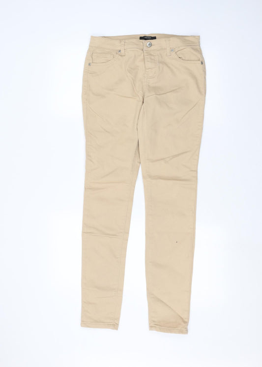 FOREVER 21 Womens Brown   Skinny Jeans Size 28 in L28 in